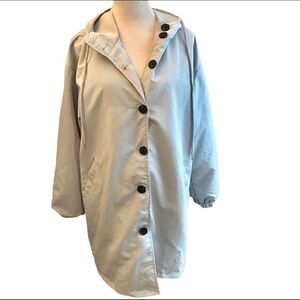 New! Korean Brand All Weather Rain Coat Sz M